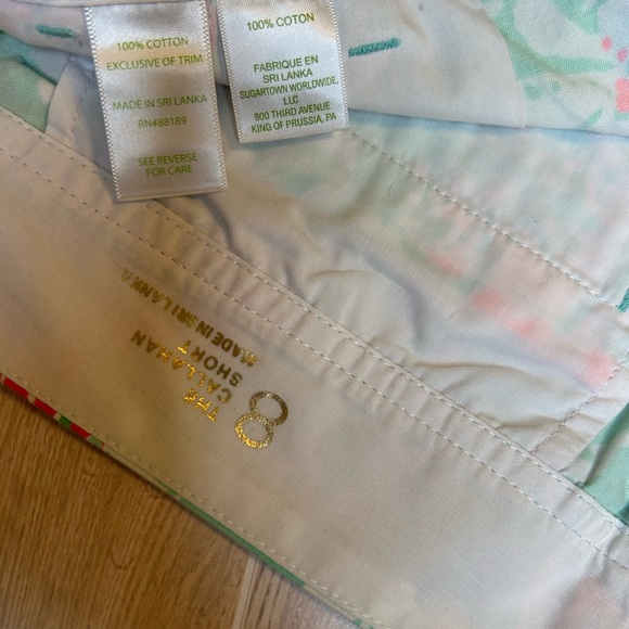 Lilly Pulitzer Callahan Shorts size 8 - Picture 9 of 9